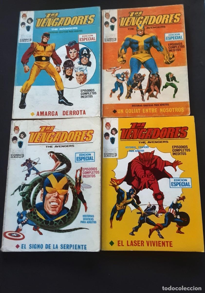 C&oacute;mics: LOS VENGADORES V1 # EDICIONES VERTICE 1969 # LOTE DE 20 UD # LOPEZ ESPI