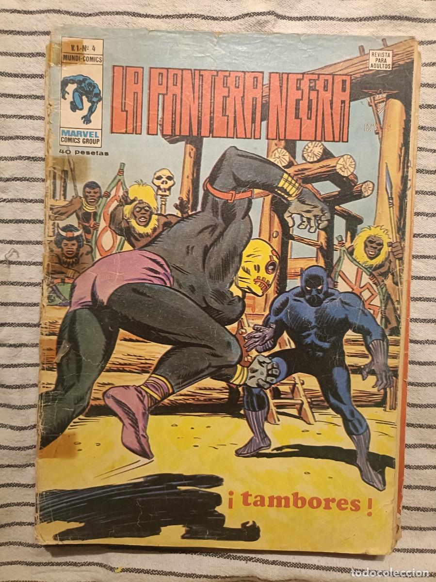 C&oacute;mics: La Pantera Negra, vol. 1 n&ordm; 4 - Ed. V&eacute;rtice 1979 - Foto 1