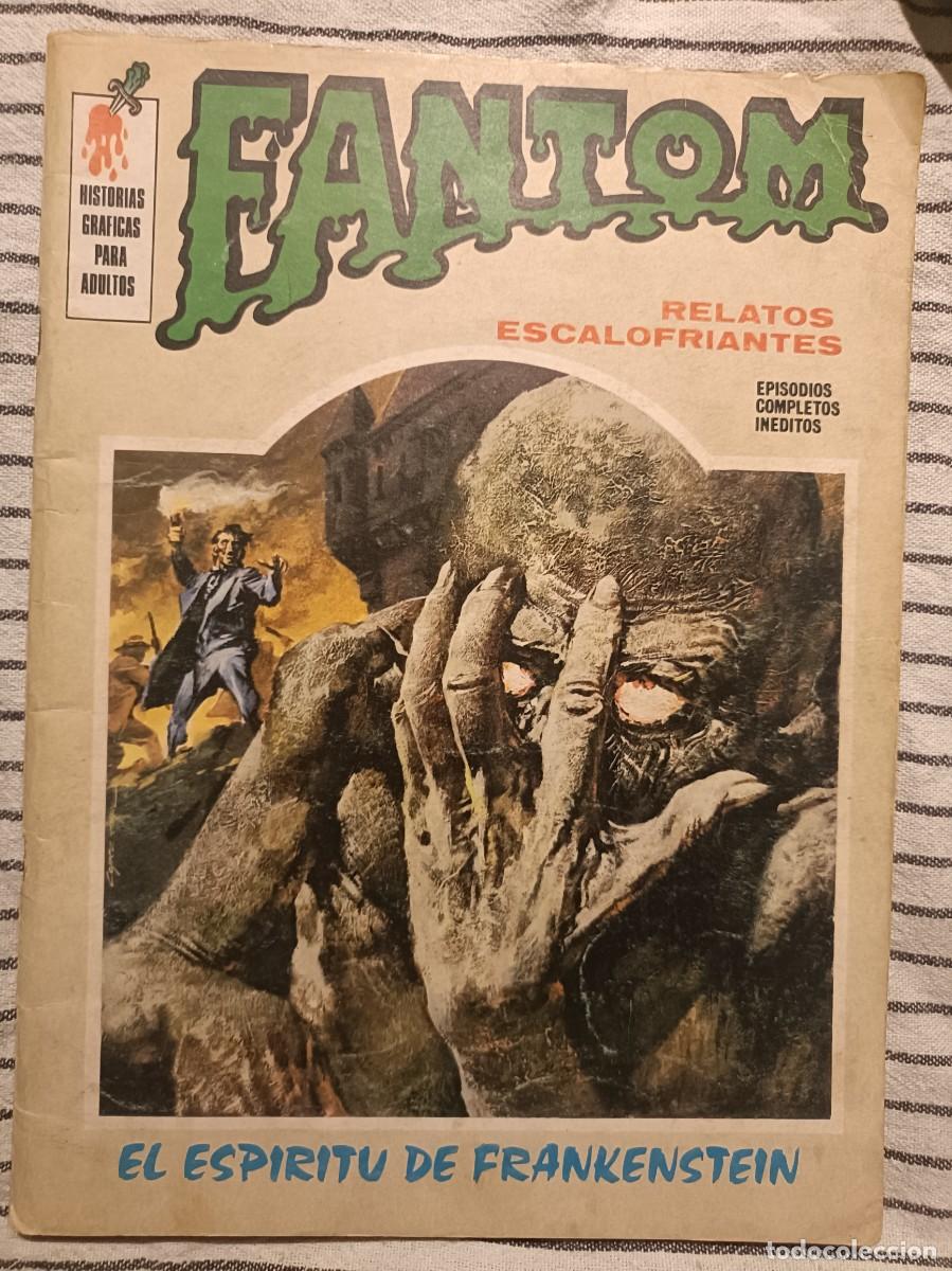 C&oacute;mics: Fantom - Relatos Escalofriantes - Es Esp&iacute;ritu de Frankenstein - Foto 1