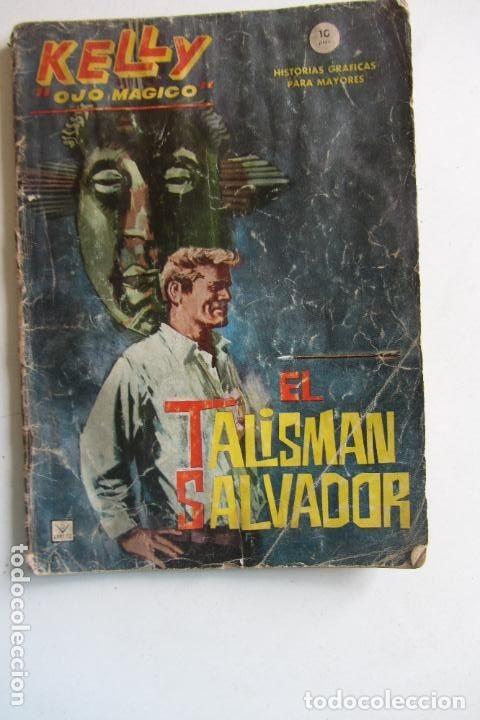 C&oacute;mics: Kelly Ojo M&aacute;gico n&ordm;2 - El talism&aacute;n salvador (V&eacute;rtice, 1965) - grapa