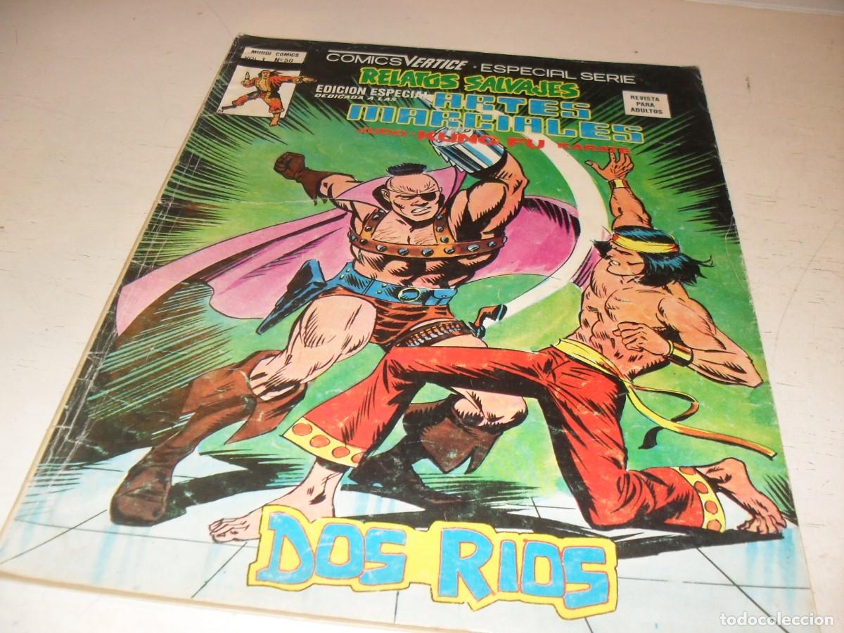 C&oacute;mics: RELATOS SALVAJES KUNG FU N&ordm; 50,DE 52,ESCALERA A LA RABIA,CON SANG CHI,VERTICE,1975