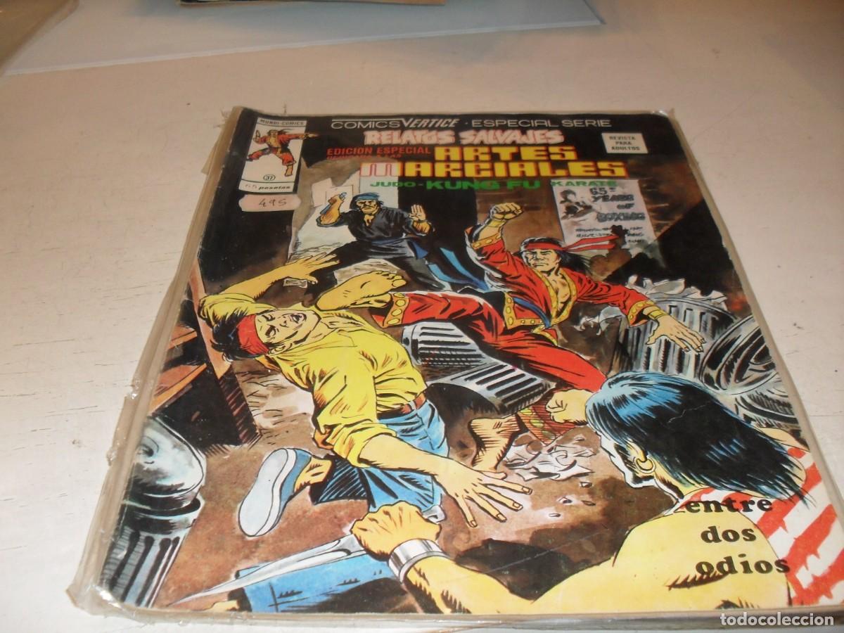 C&oacute;mics: RELATOS SALVAJES KUNG FU N&ordm; 37,DE 52,ENTRE DOS ODIOS,CON SANG CHI,VERTICE,1975