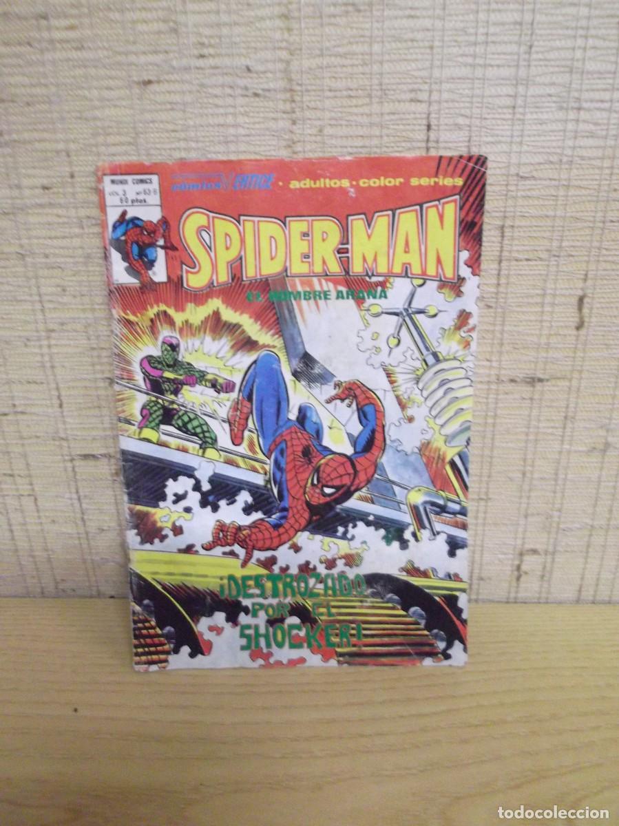 C&oacute;mics: Spider-man el hombre ara&ntilde;a &iexcl;Destrozado por el shocker!. n&ordm;63-B Mundi comics/ Comics Vertice