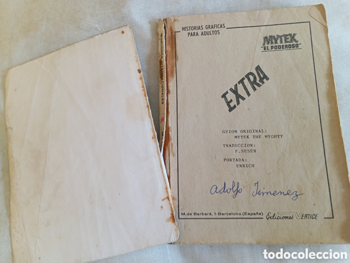 C&oacute;mics: EDICIONES V&Eacute;RTICE MYTEK EL PODEROSO SEGUNDA PARTE - Foto 3