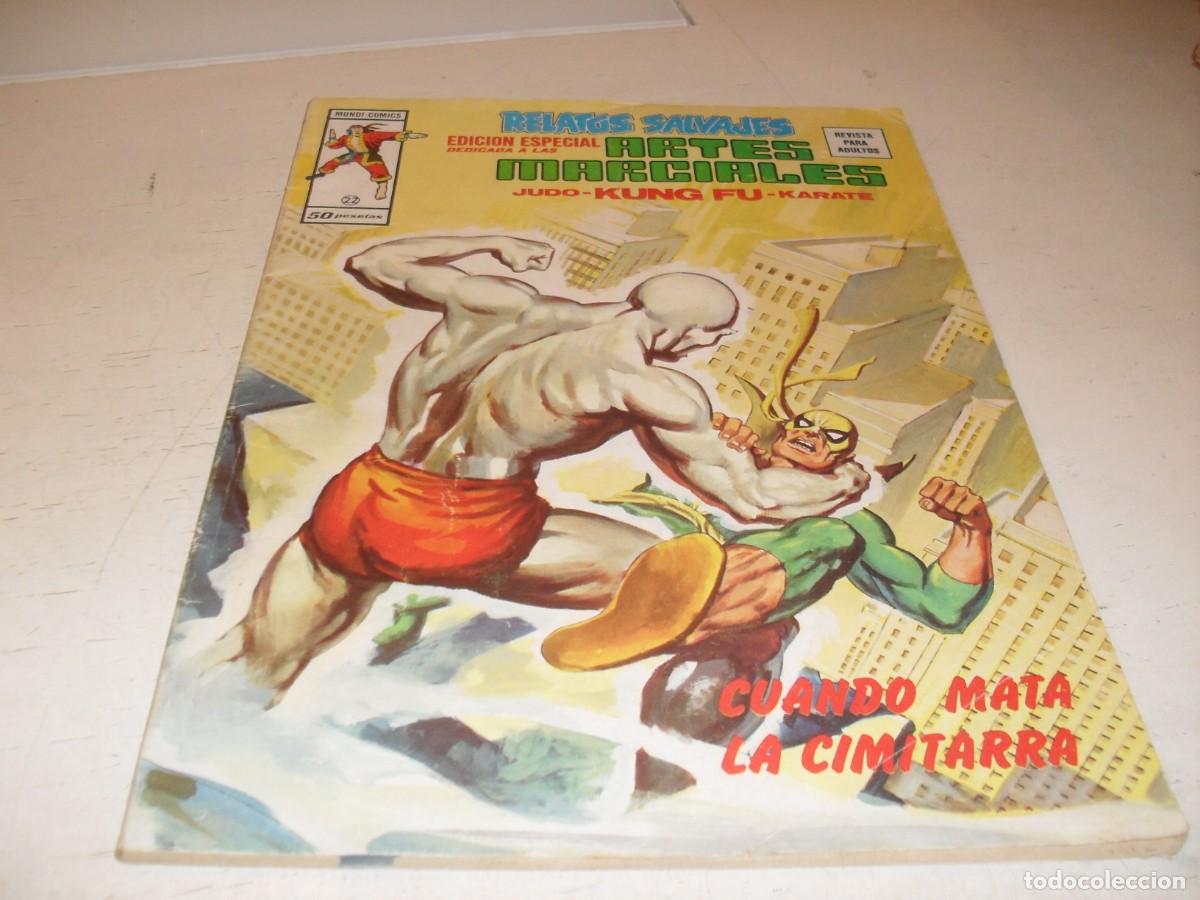 C&oacute;mics: RELATOS SALVAJES KUNG FU N&ordm; 22,CON PU&Ntilde;O DE HIERRO,DE JOHN BYRNE,DE 52,VERTICE,1975