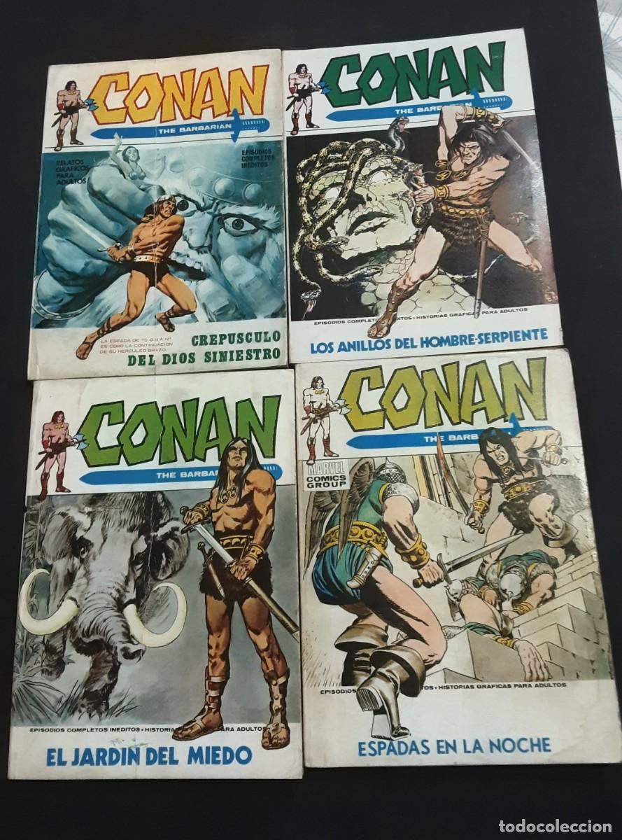 C&oacute;mics: CONAN-CORONEL FURIA-DOCTOR EXTRA&Ntilde;O-2 PISTOLAS KID-RAYO KID /V1 # LOTE 14 UD # EDICIONES VERTICE