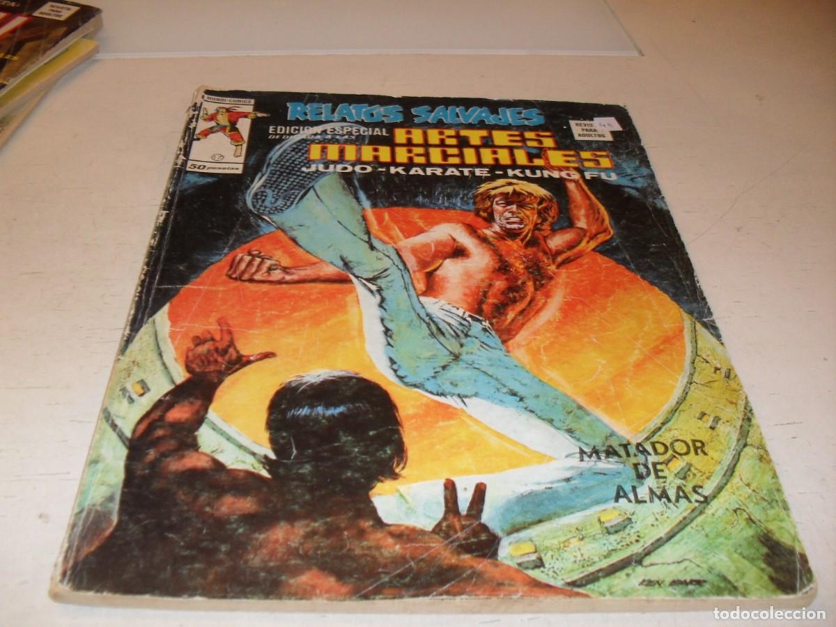 C&oacute;mics: RELATOS SALVAJES KUNG FU N&ordm; 17,CON LOS HIJOS DEL TIGRE,DE 52,VERTICE,1975