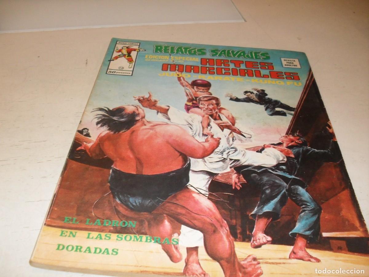 C&oacute;mics: RELATOS SALVAJES KUNG FU N&ordm; 10,CON SANG CHI Y LOS HIJOS DEL TIGRE,DE 52,VERTICE,1975
