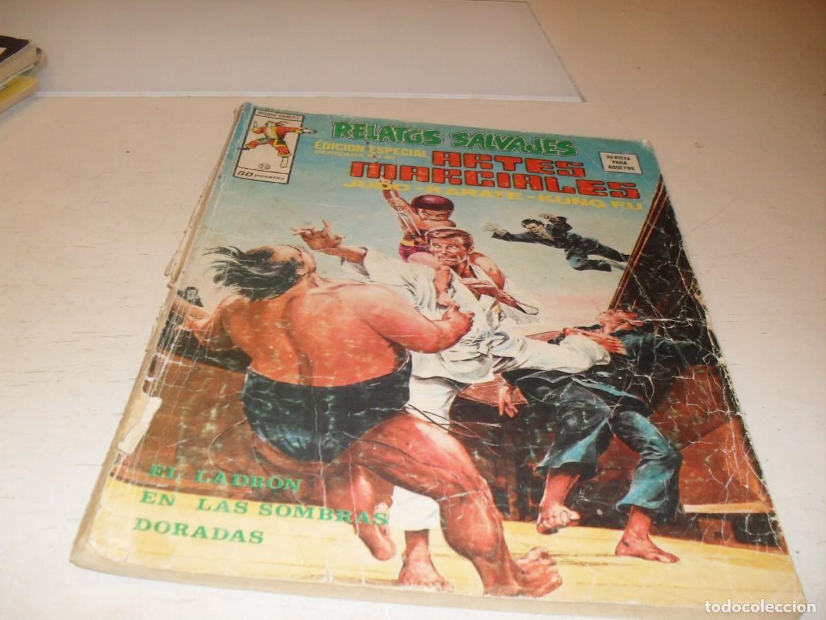 C&oacute;mics: RELATOS SALVAJES KUNG FU N&ordm; 10,CON SANG CHI Y LOS HIJOS DEL TIGRE,DE 52,VERTICE,1975