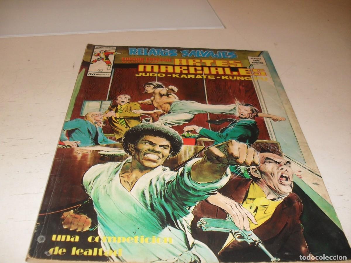 C&oacute;mics: RELATOS SALVAJES KUNG FU N&ordm; 8,CON LOS HIJOS DEL TIGRE,DE 52,VERTICE,1975