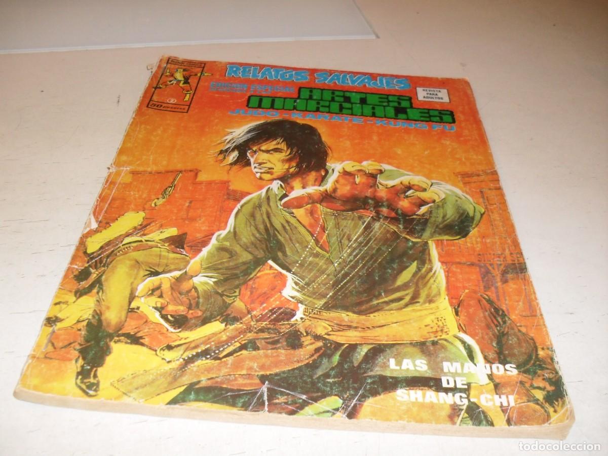 C&oacute;mics: RELATOS SALVAJES KUNG FU N&ordm; 2,LAS MANOS DE SANG CHI,DE 52,VERTICE,1975