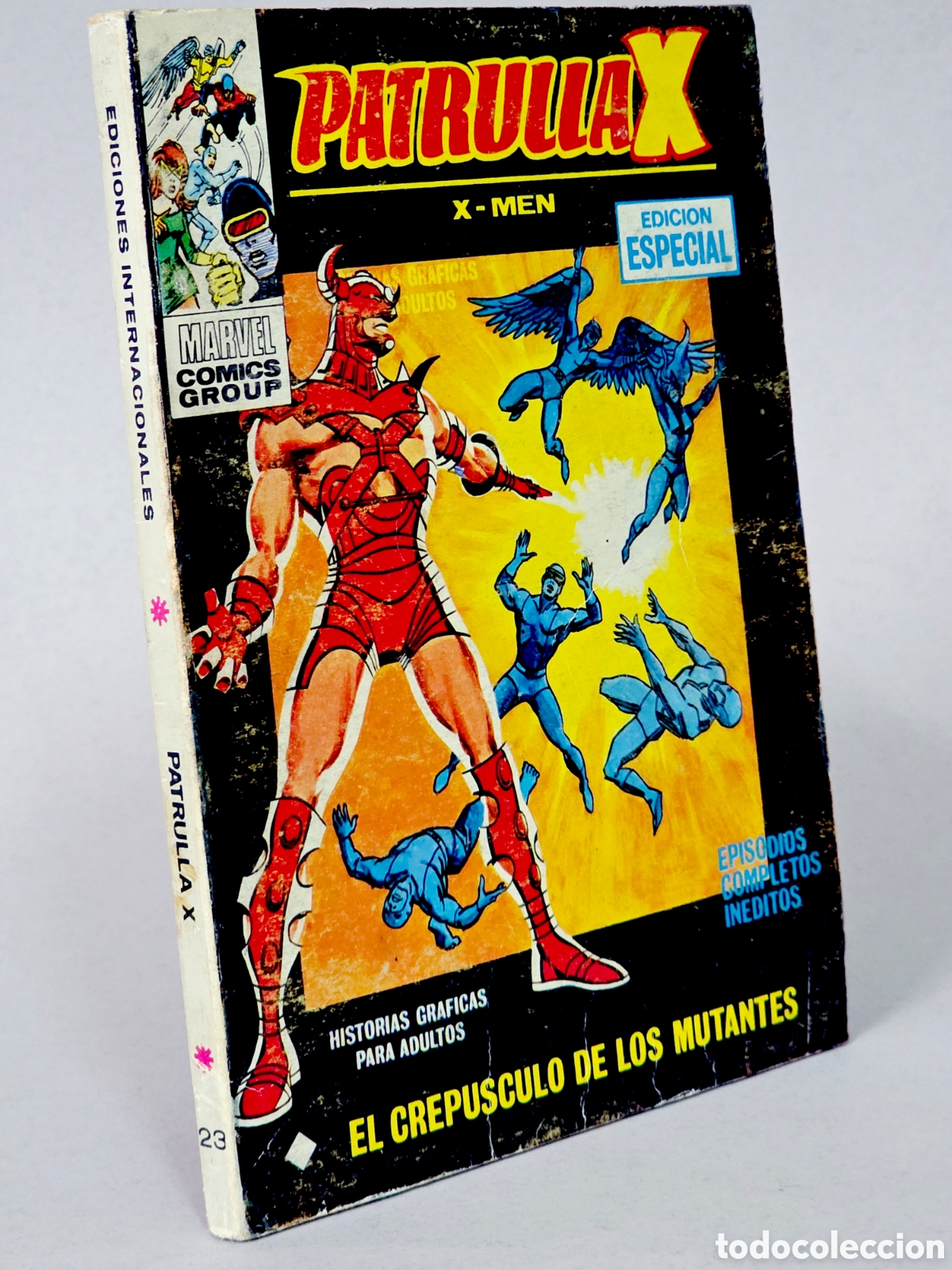 C&oacute;mics: C&Oacute;MIC PATRULLA X 23 VOL.1 EL CREP&Uacute;SCULO DE LOS MUTANTES MARVEL VOLUMEN TACO NORMAL/BUEN ESTADO