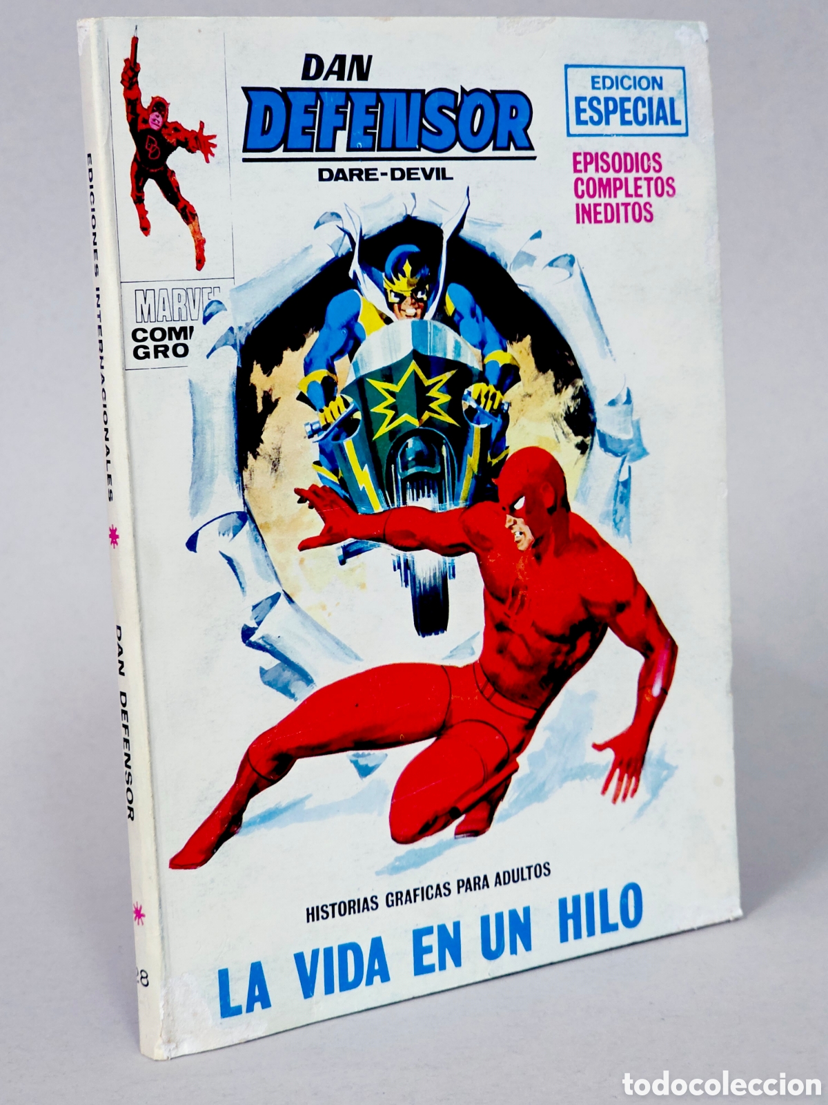 C&oacute;mics: C&Oacute;MIC DAN DEFENSOR 28 VOL.1 LA VIDA EN UN HILO MARVEL VOLUMEN TACO MUY BUEN ESTADO