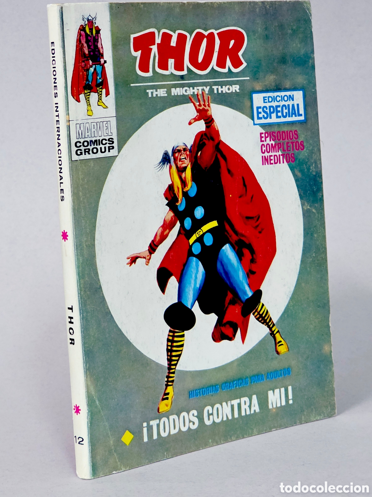 C&oacute;mics: C&Oacute;MIC THOR 12 VOL.1 TODOS CONTRA M&Iacute; MARVEL VOLUMEN TACO CASI EXCELENTE ESTADO