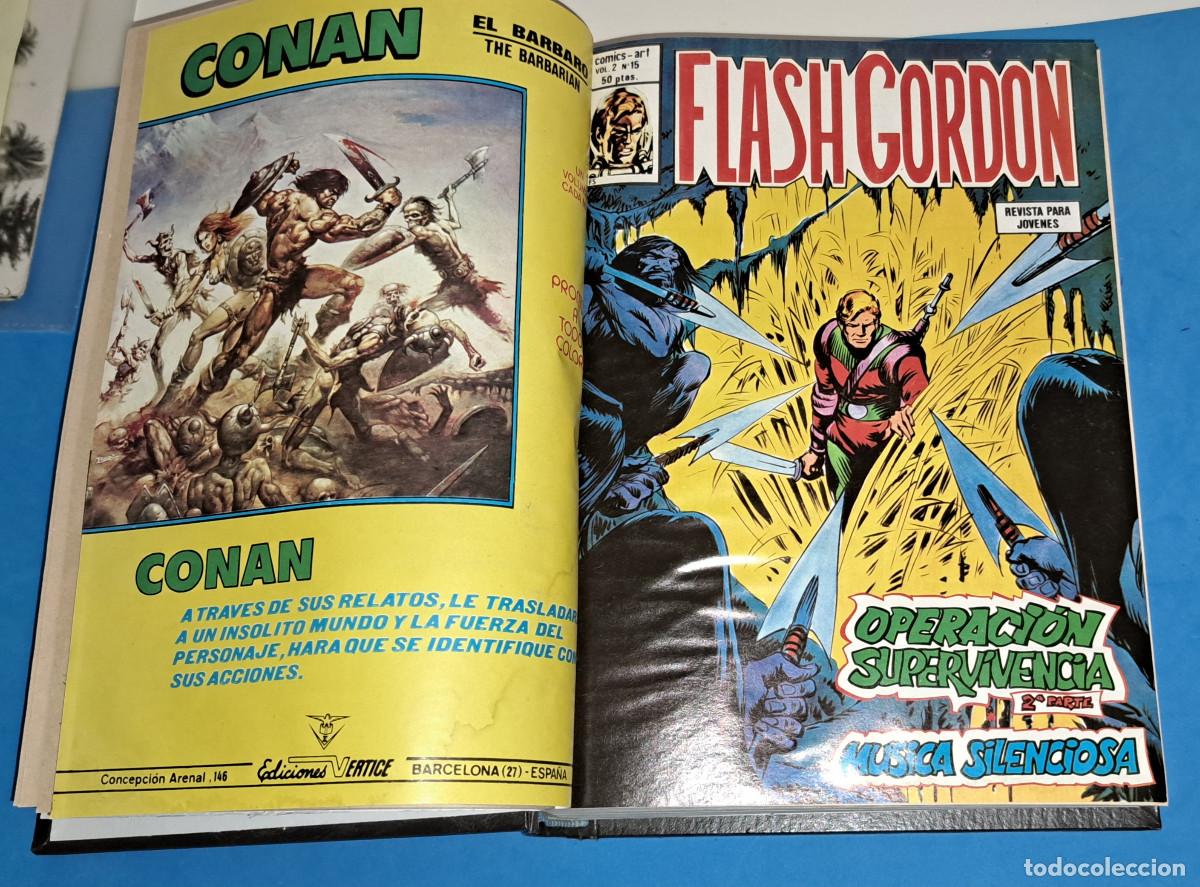 C&oacute;mics: FLASH GORDON - TOMO CON 26 EJEMPLARES - EDICIONES VERTICE - 50 ptas.