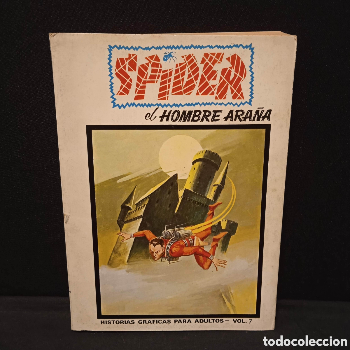 C&oacute;mics: SPIDER EL HOMBRE ARA&Ntilde;A VOL. 7 EXTRA - V&Eacute;RTICE 1975 (1&ordf; P&Aacute;G DESPRENDIDA)