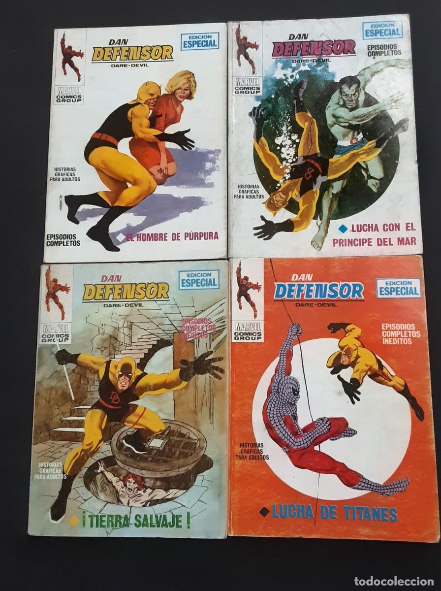 Comics: DAN DEFENSOR V1 # EDICIONES VERTICE 1969 # LOTE DE 22 NUMEROS # LOPEZ ESPI