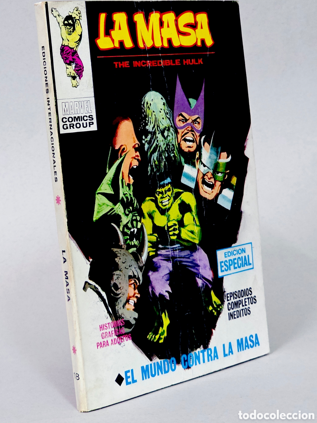 C&oacute;mics: C&Oacute;MIC LA MASA 18 EL MUNDO CONTRA LA MASA VOL.1 MARVEL VOLUMEN TACO BUEN ESTADO