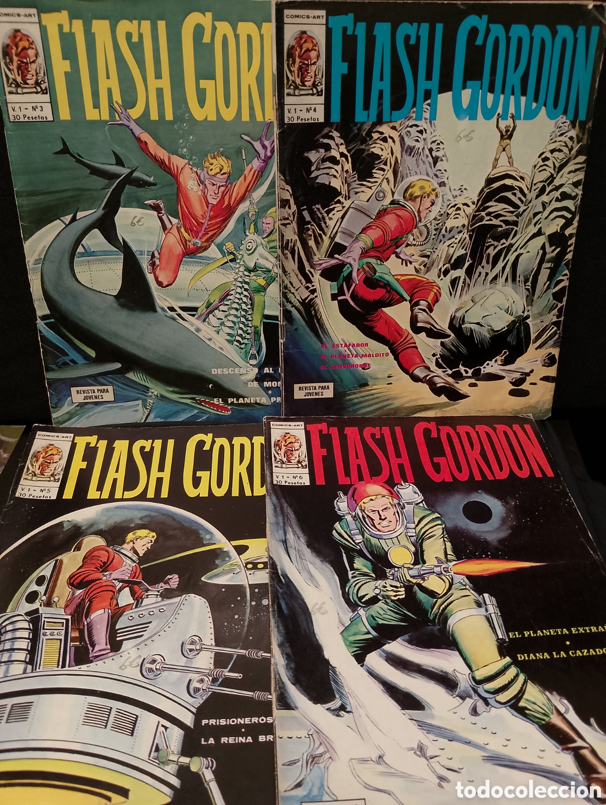 C&oacute;mics: FLASH GORDON DE EDITORIAL V&Eacute;RTICE LOTE DE 28 N&ordm;S / 1974 #COL - Foto 2