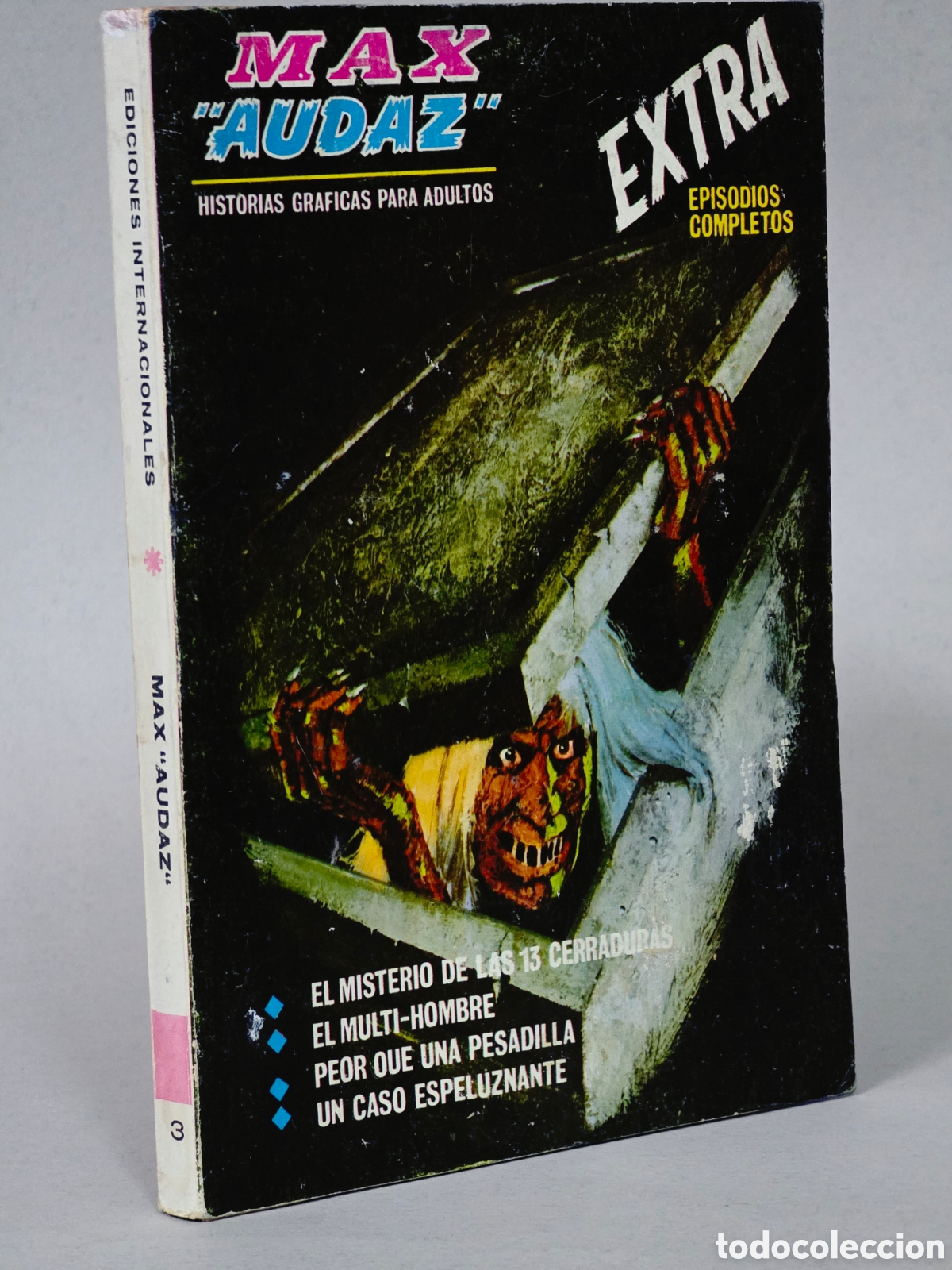 C&oacute;mics: C&Oacute;MIC MAX AUDAZ 3 EL MISTERIO DE LAS 13 CERRADURAS TACO FLEETWAY BUEN ESTADO