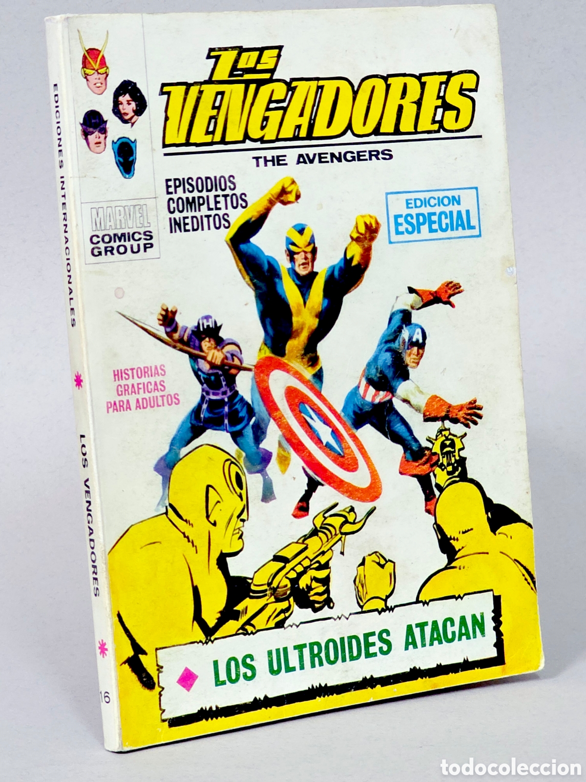 C&oacute;mics: C&Oacute;MIC LOS VENGADORES 16 LOS ULTROIDES ATACAN VOL.1 MARVEL TACO VOLUMEN MUY BUEN ESTADO