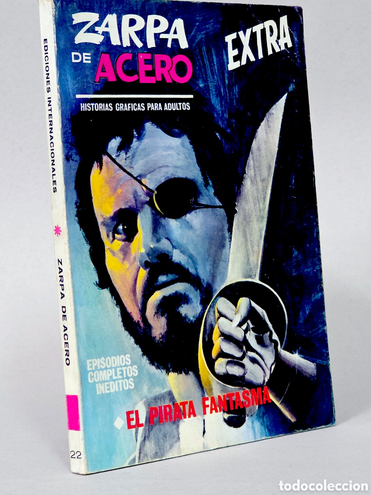 C&oacute;mics: C&Oacute;MIC ZARPA DE ACERO 22 EL PIRATA FANTASMA TACO FLEETWAY MUY BUEN ESTADO