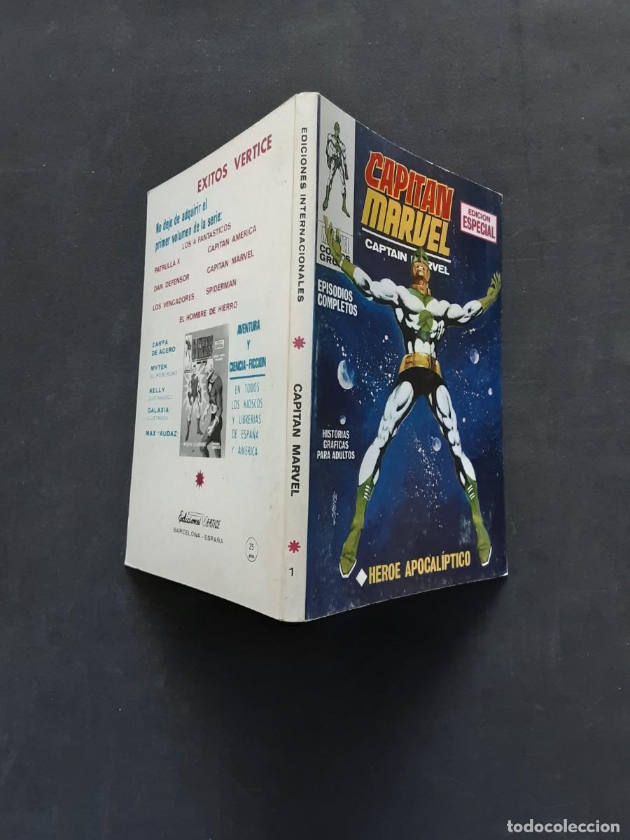 C&oacute;mics: CAPITAN MARVEL V1 # EDICIONES VERTICE 1969 # COLECCION COMPLETA DE 13 NUMEROS # LOPEZ ESPI