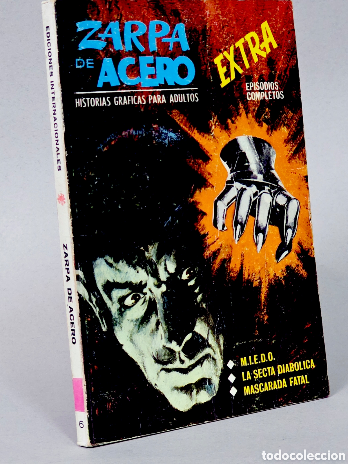 C&oacute;mics: C&Oacute;MIC ZARPA DE ACERO 6 MIEDO TACO FLEETWAY MUY BUEN ESTADO
