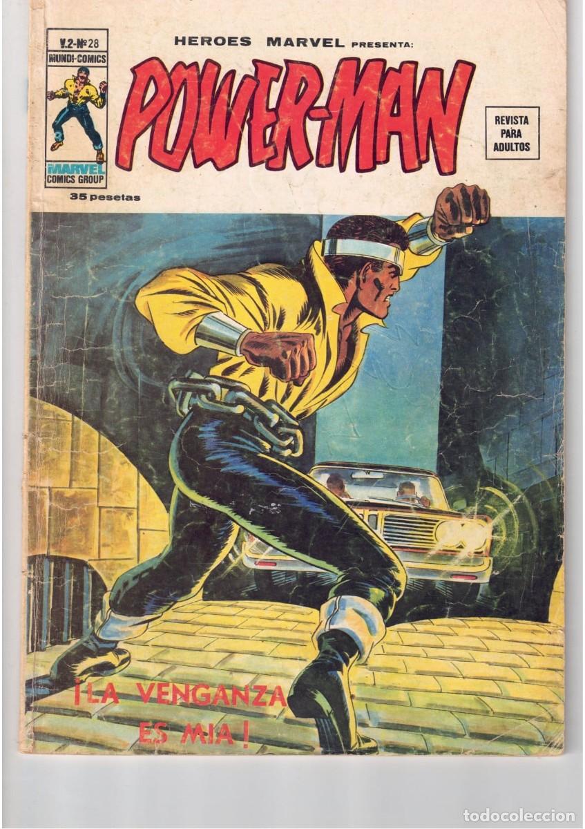 C&oacute;mics: Power-Man 28. Editorial V&eacute;rtice. - Foto 1