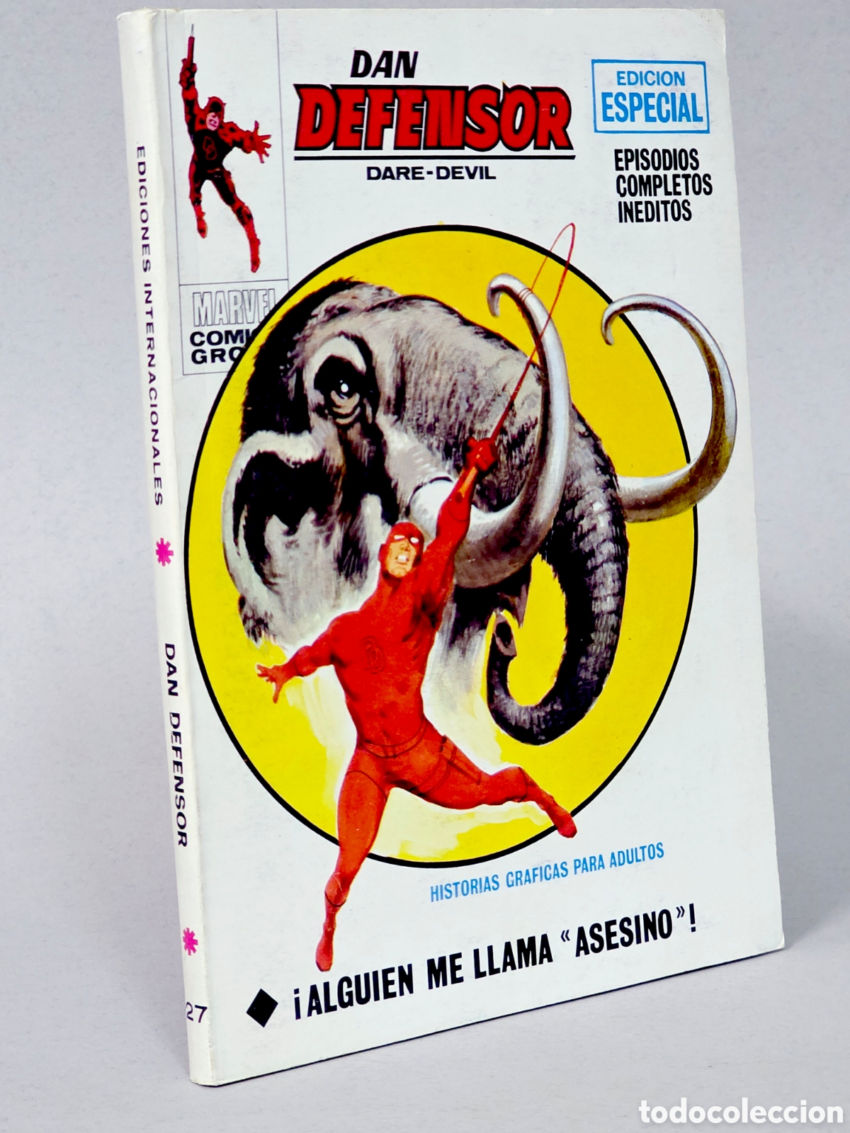 C&oacute;mics: C&Oacute;MIC DAN DEFENSOR 27 ALGUIEN ME LLAMA ASESINO VOL.1 VERTICE TACO MARVEL VOLUMEN EXCELENTE ESTADO
