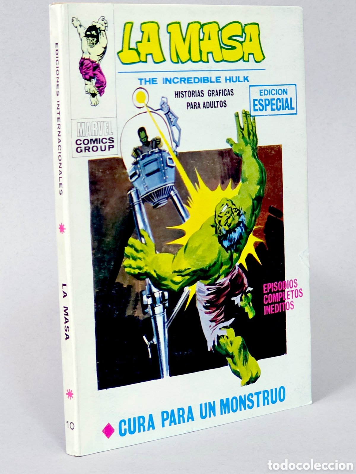 C&oacute;mics: C&Oacute;MIC LA MASA 10 CURA PARA UN MONSTRUO VOL.1 VERTICE TACO MARVEL VOLUMEN EXCELENTE ESTADO