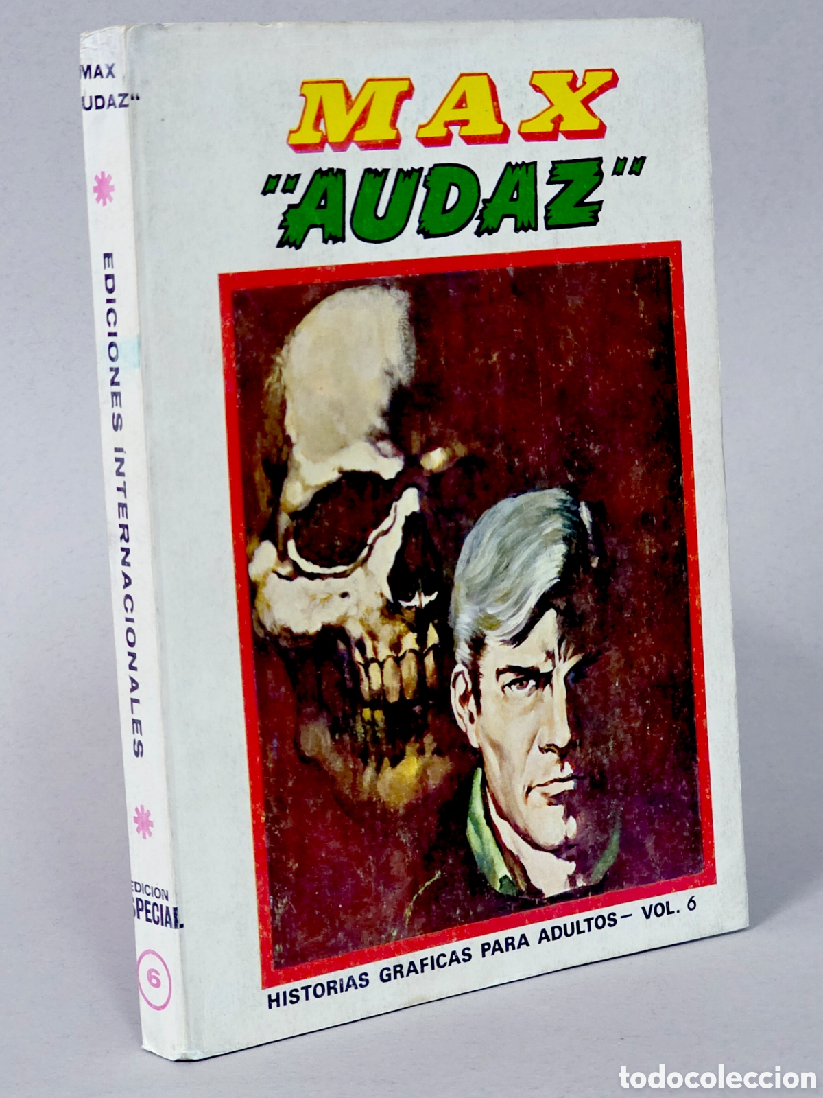 C&oacute;mics: C&Oacute;MIC MAX AUDAZ 6 EDICI&Oacute;N ESPECIAL GIGANTE VERTICE TACO FLEETWAY EXCELENTE ESTADO