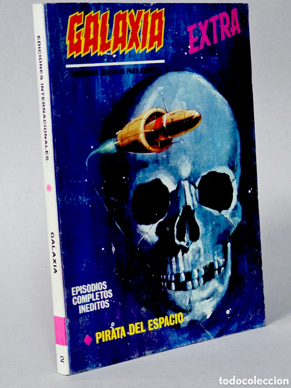 C&oacute;mics: C&Oacute;MIC GALAXIA 2 PIRATA DEL ESPACIO VERTICE TACO FLEETWAY EXCELENTE ESTADO