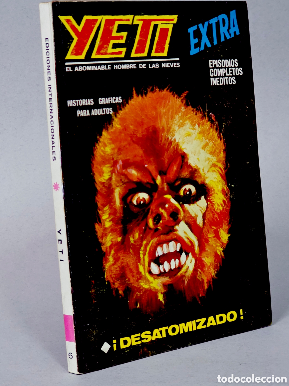 C&oacute;mics: C&Oacute;MIC YETI 6 DESATOMIZADO VERTICE TACO FLEETWAY EXCELENTE ESTADO