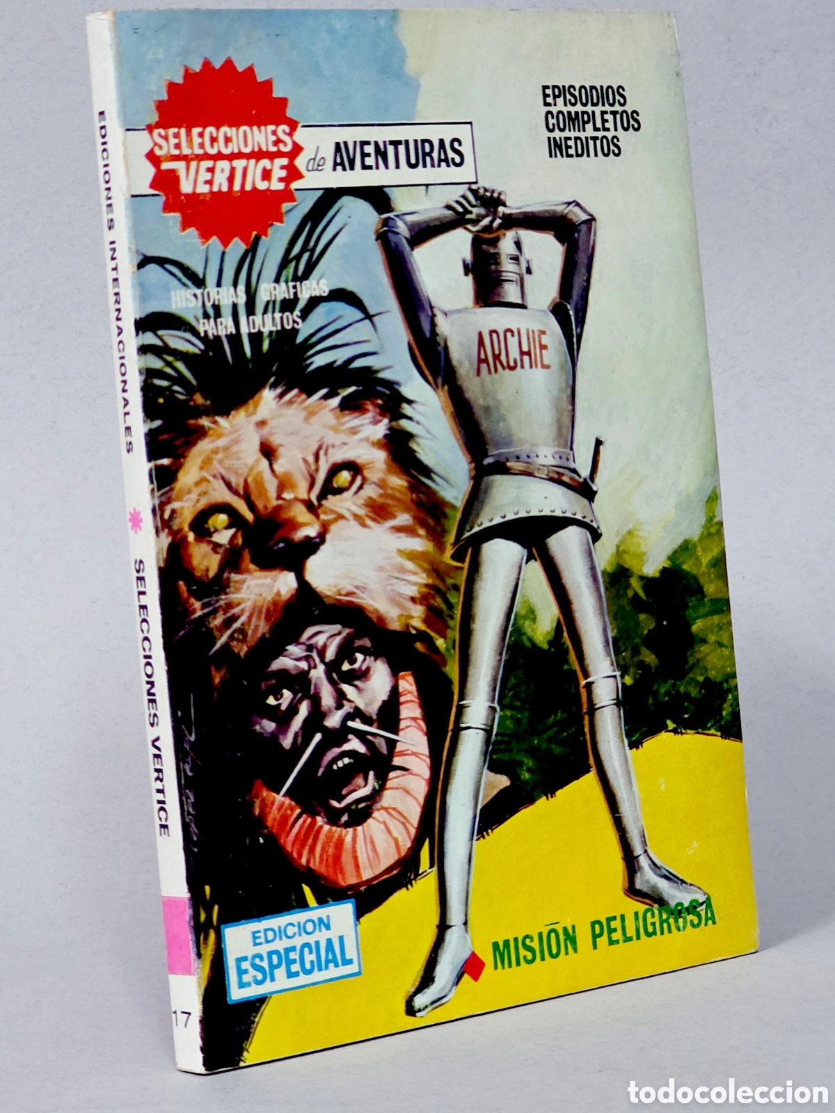C&oacute;mics: C&Oacute;MIC SELECCIONES VERTICE 17 MISI&Oacute;N PELIGROSA ARCHIE TACO FLEETWAY EXCELENTE ESTADO