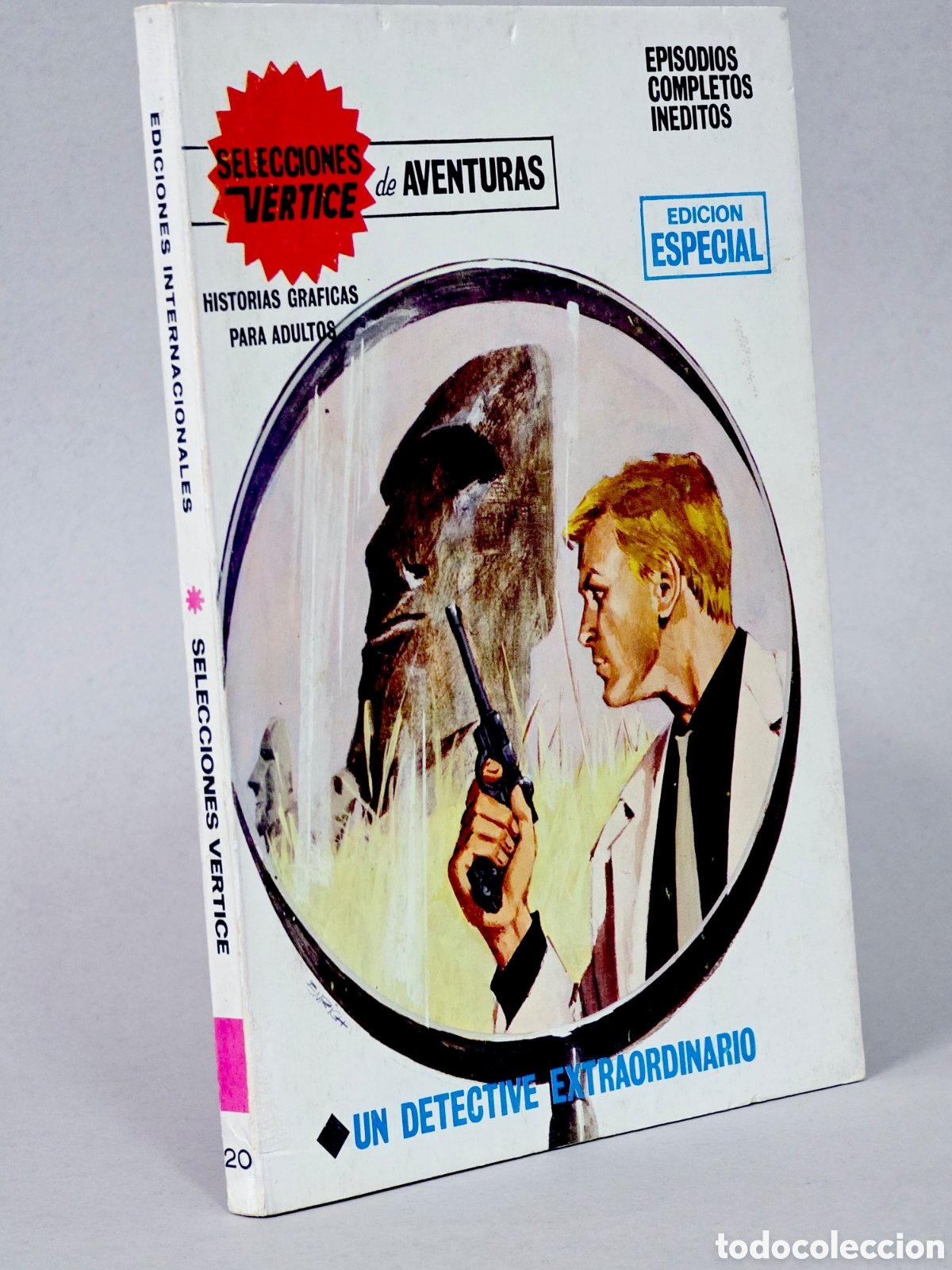 C&oacute;mics: C&Oacute;MIC SELECCIONES VERTICE 20 UN DETECTIVE EXTRAORDINARIO VERTICE TACO FLEETWAY EXCELENTE ESTADO