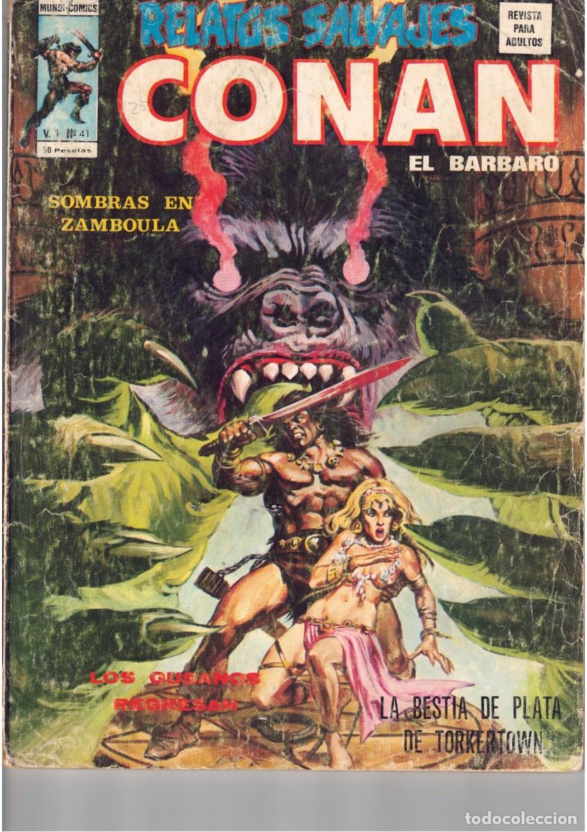 C&oacute;mics: Relatos Salvajes Conan 41. V&eacute;rtice.
