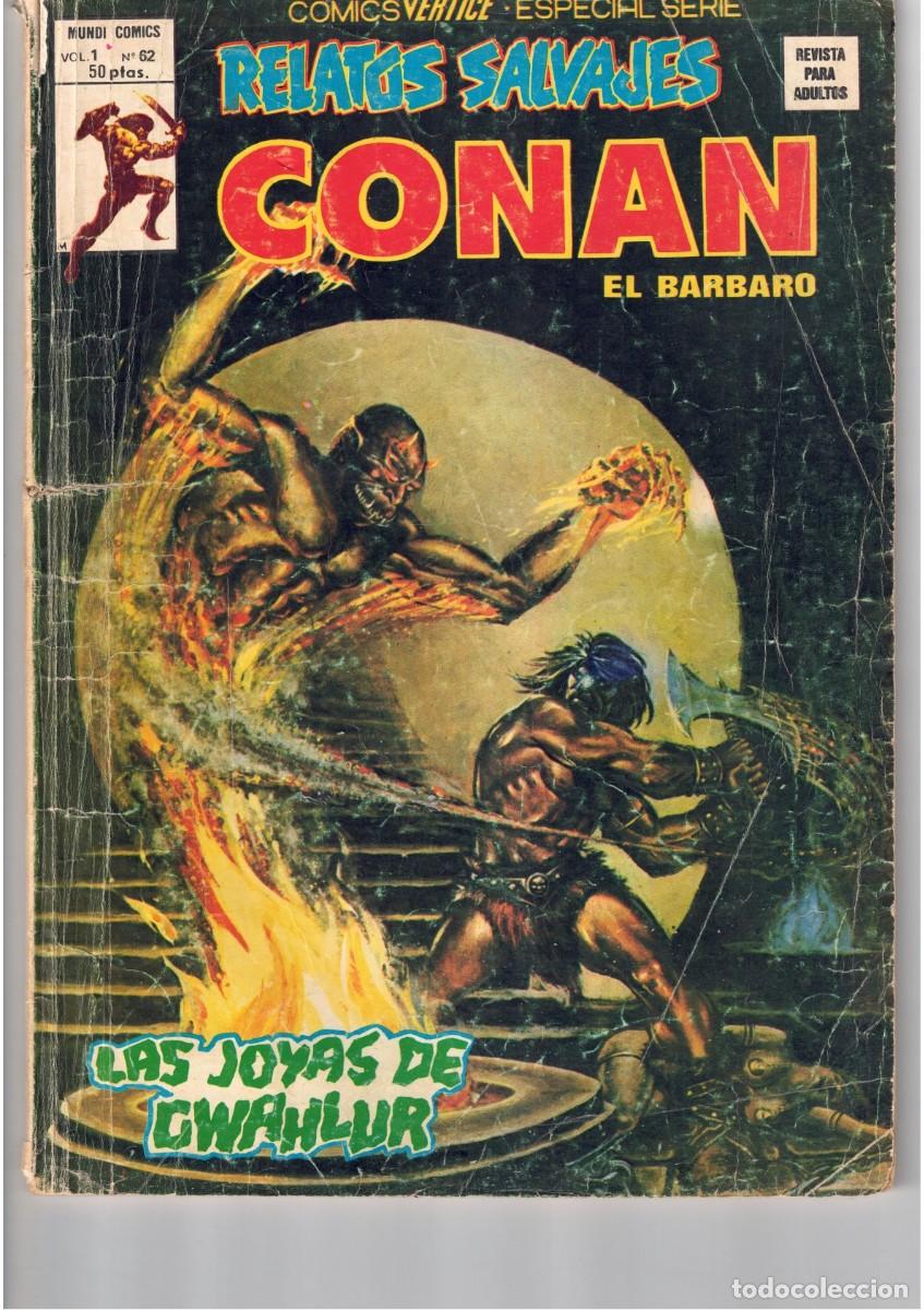 C&oacute;mics: Relatos Salvajes Conan 62. V&eacute;rtice.