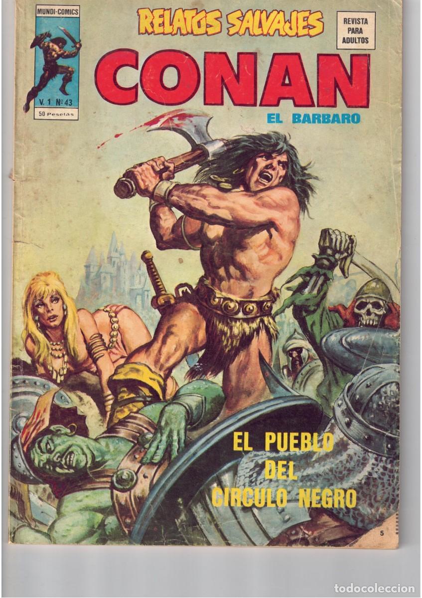 C&oacute;mics: Relatos Salvajes Conan 43. V&eacute;rtice.