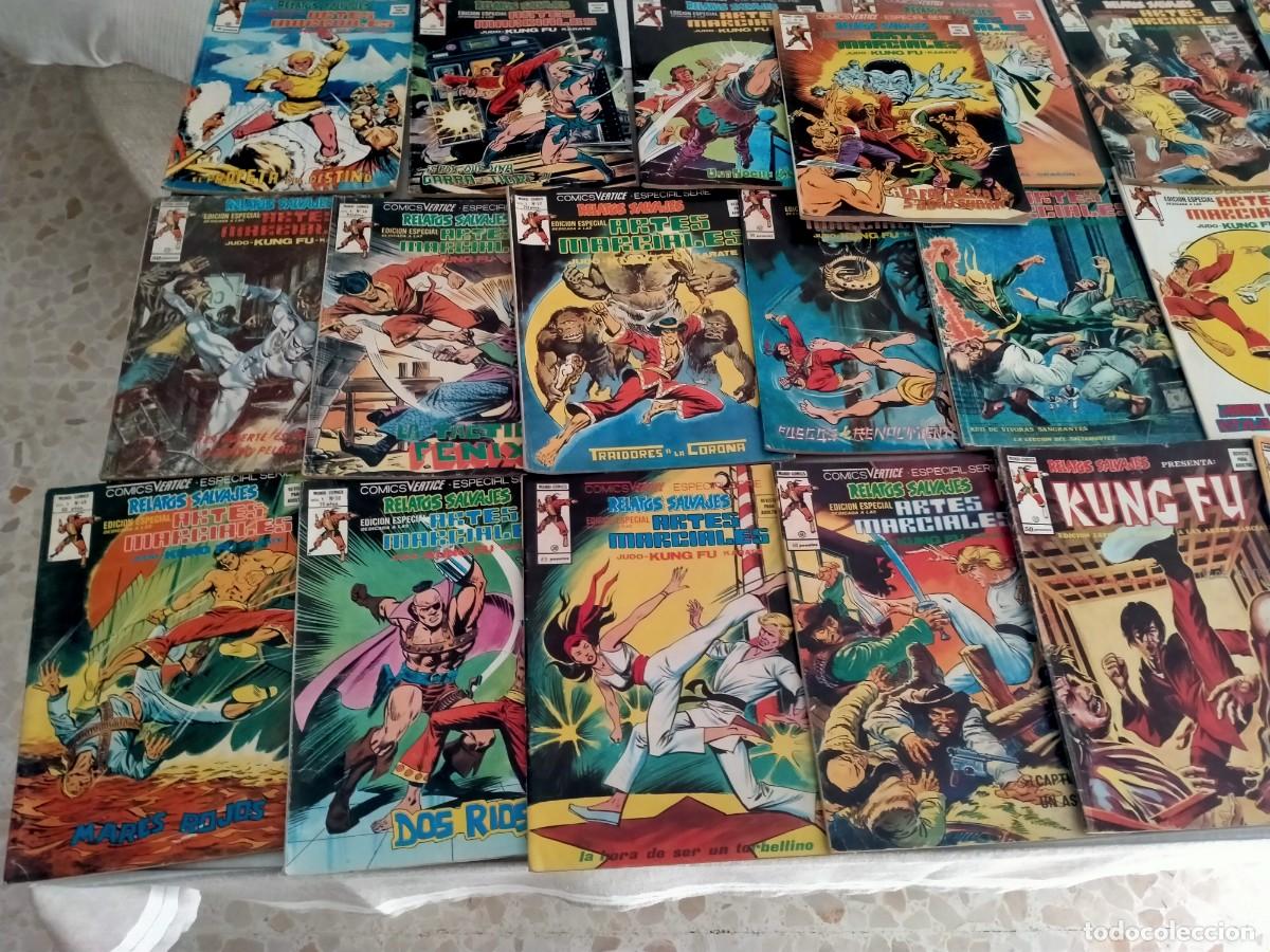 C&oacute;mics: vertice de artes marciales relatos salvajes etc 22 numeros