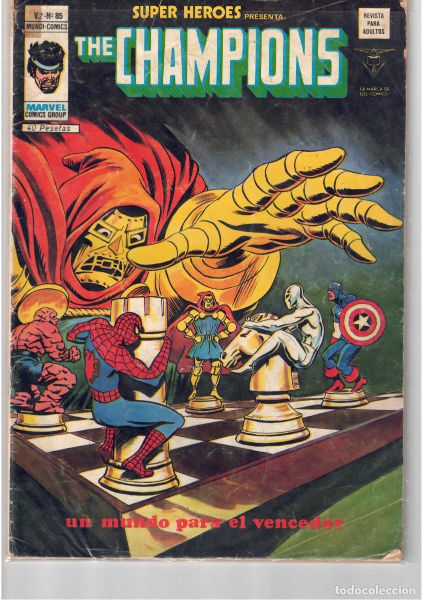 C&oacute;mics: Super H&eacute;roes The Champions 85.