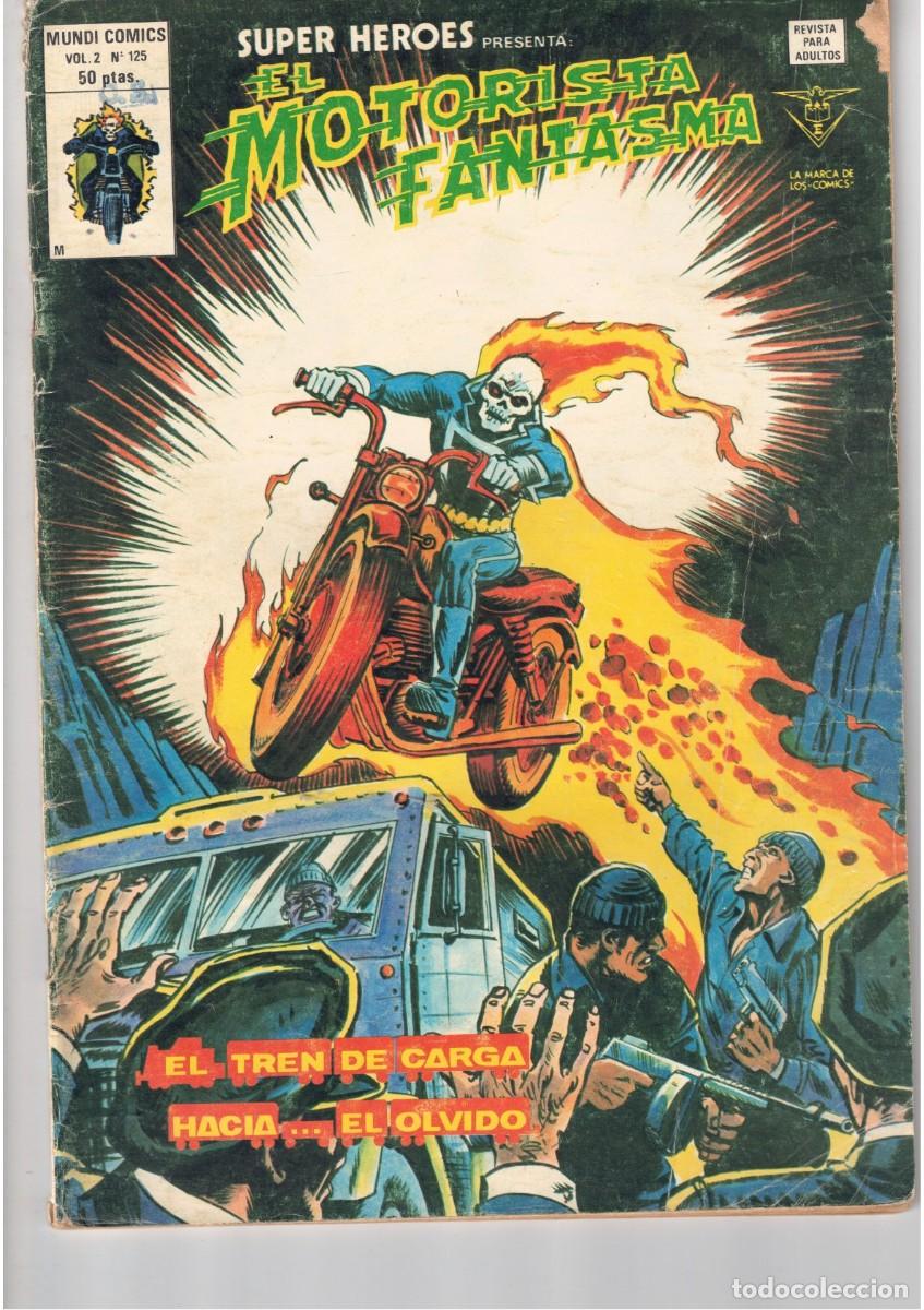 C&oacute;mics: Super H&eacute;roes Motorista Fantasma 125.