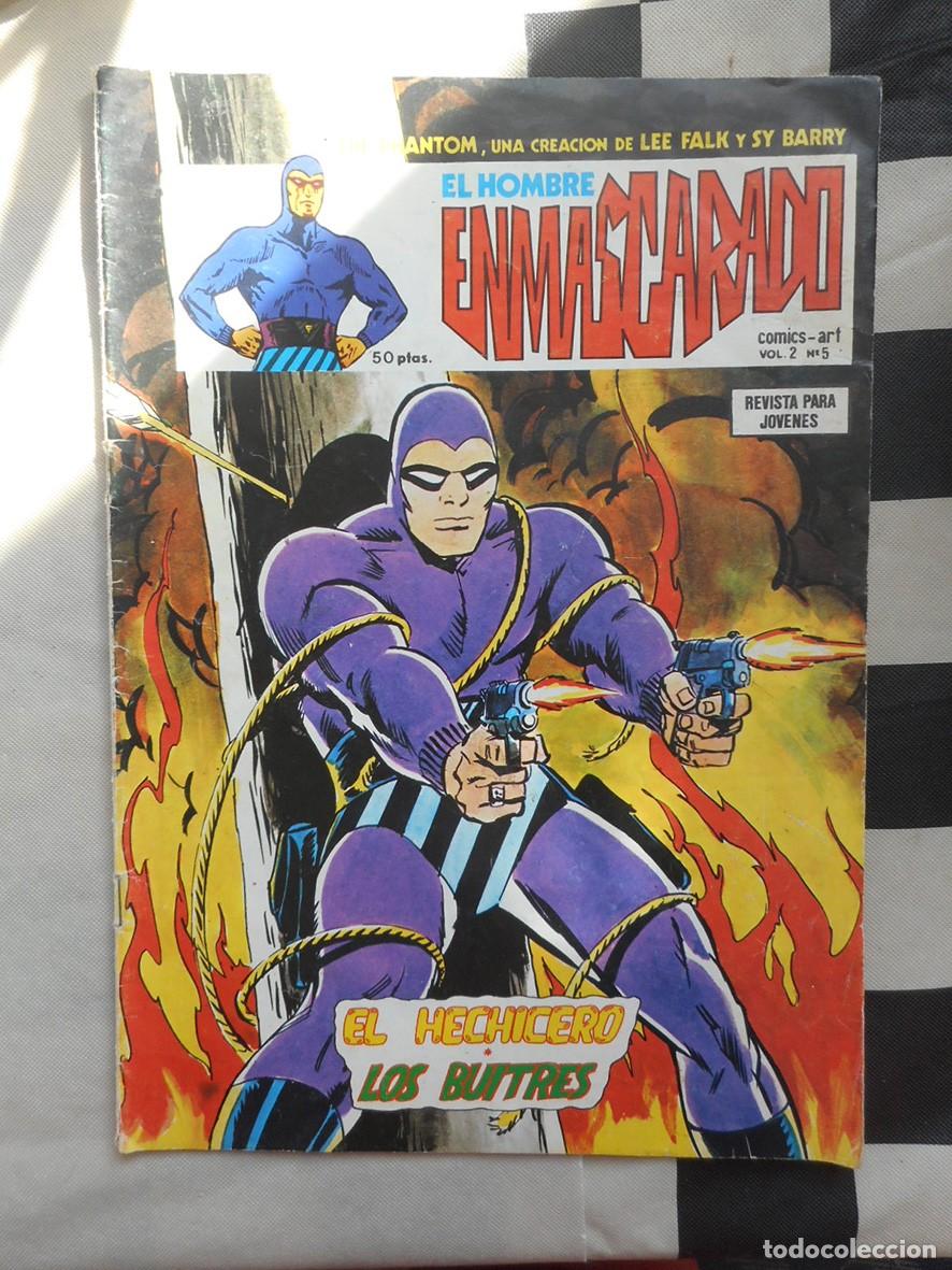 C&oacute;mics: EL HOMBRE ENMASCARADO VOL.2 N&ordm;5 (V&Eacute;RTICE-ABRIL 1980) LEE FALK - SY BARRY