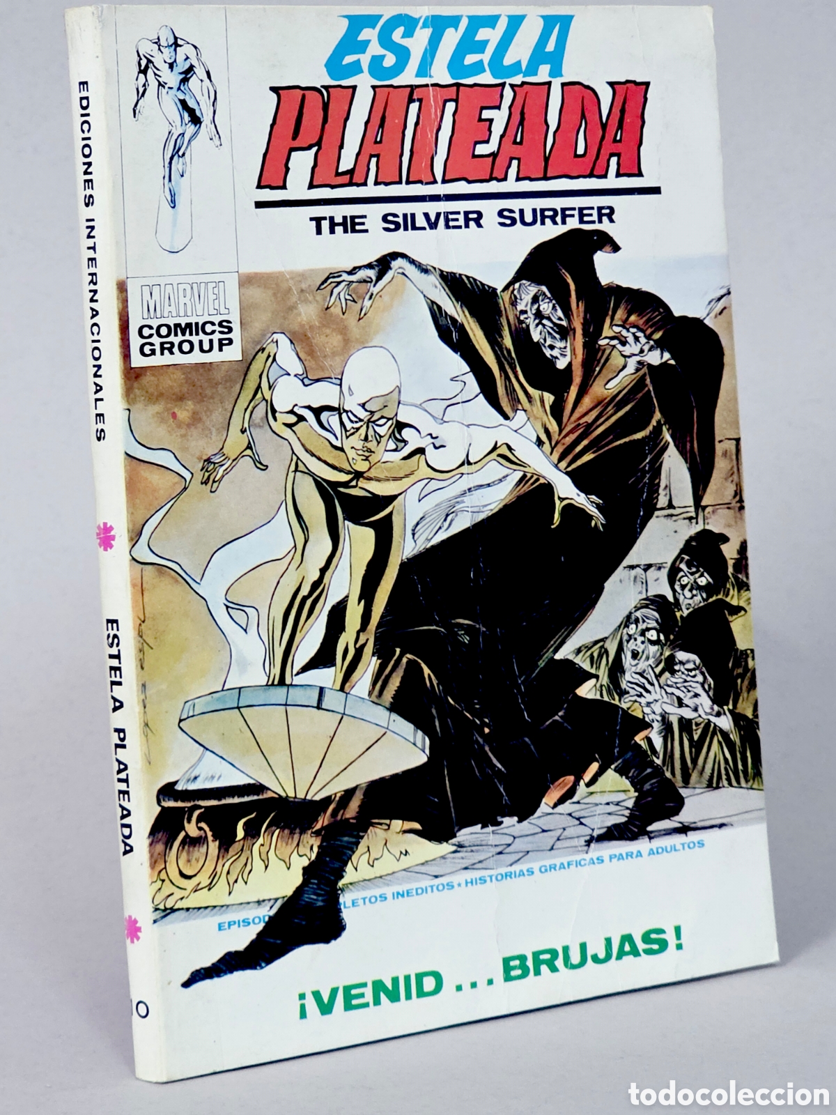 C&oacute;mics: C&Oacute;MIC ESTELA PLATEADA 10 VENID BRUJAS VERTICE MARVEL TACO MUY BUEN ESTADO ARRUGA PORTADA