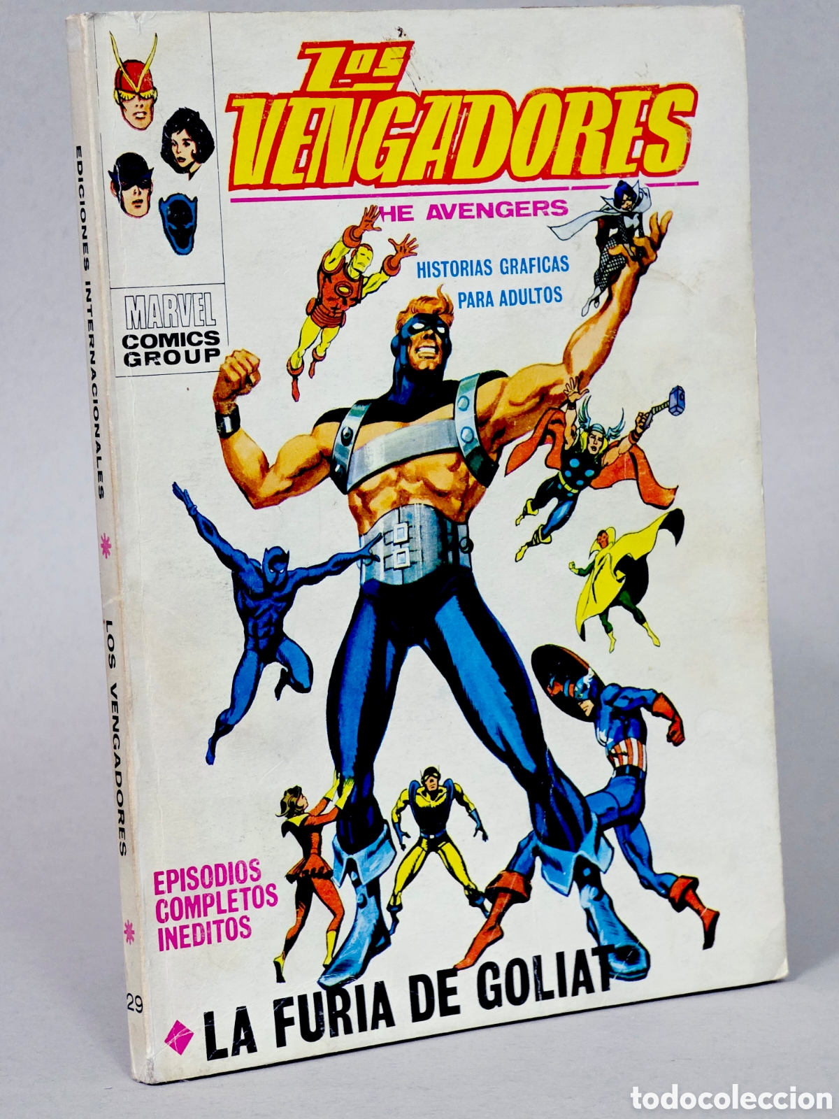 C&oacute;mics: C&Oacute;MIC LOS VENGADORES 29 LA FURIA DE GOLIAT VOL.1 VERTICE MARVEL TACO VOLUMEN BUEN ESTADO