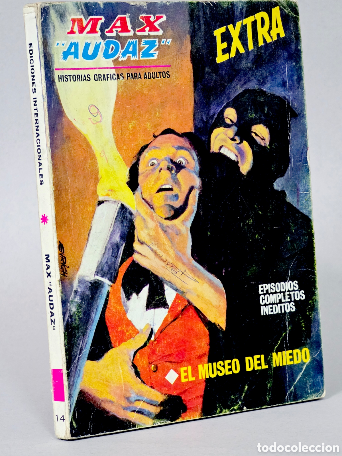 C&oacute;mics: C&Oacute;MIC MAX AUDAZ 14 EL MUSEO DEL MIEDO VERTICE TACO FLEETWAY NORMAL ESTADO