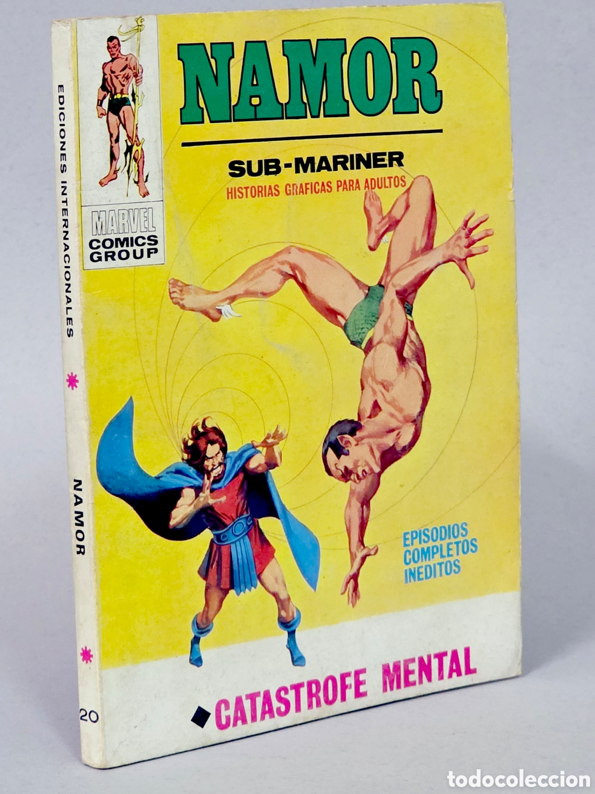 C&oacute;mics: C&Oacute;MIC NAMOR 20 CAT&Aacute;STROFE MENTAL VOL.1 VERTICE MARVEL TACO VOLUMEN MUY BUEN ESTADO