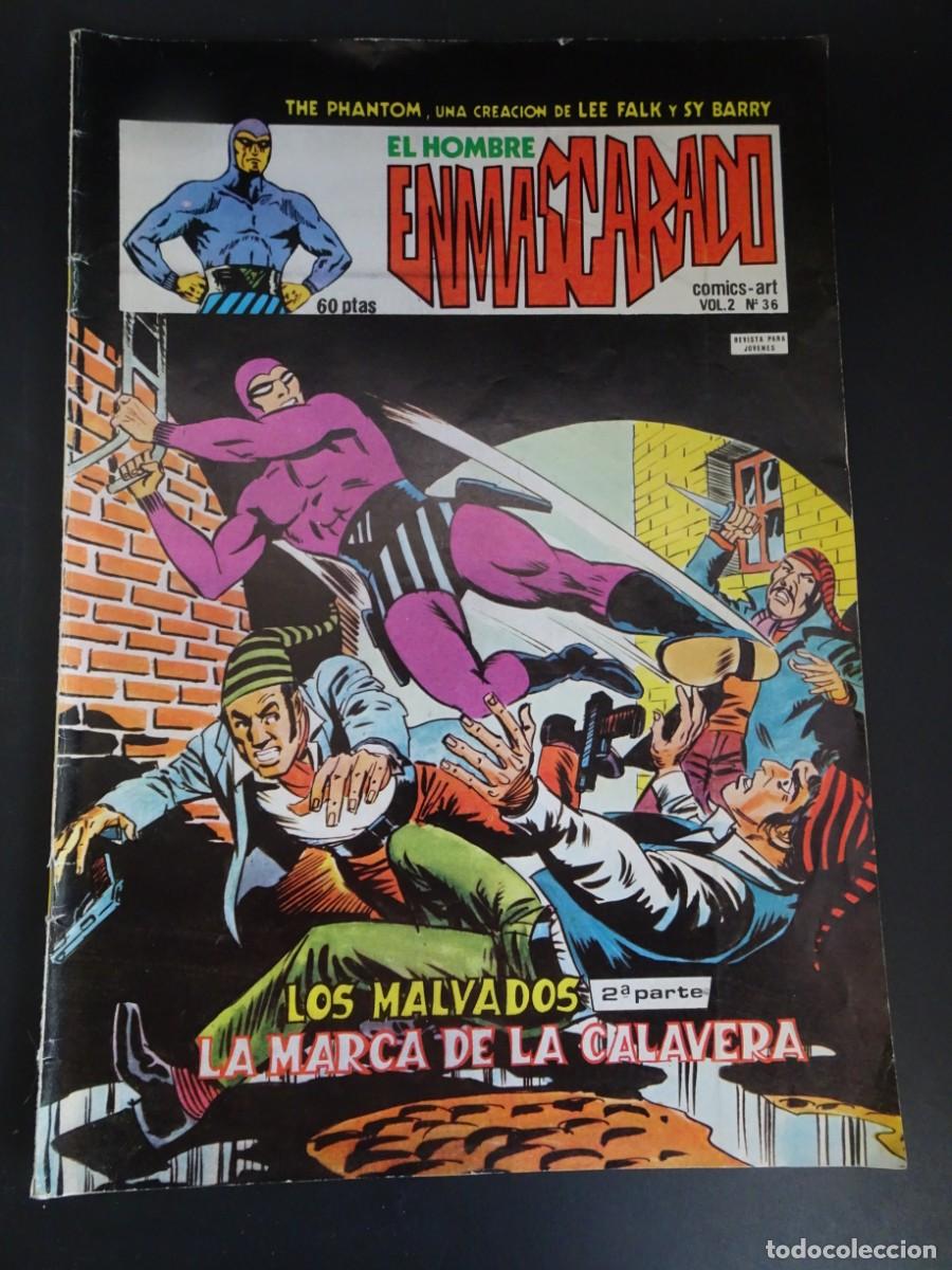 C&oacute;mics: C&Oacute;MIC, EL HOMBRE ENMASCARADO N&ordm; 36 , VOL 2 ED V&Eacute;RTICE, COMICS ART, VER FOTOS