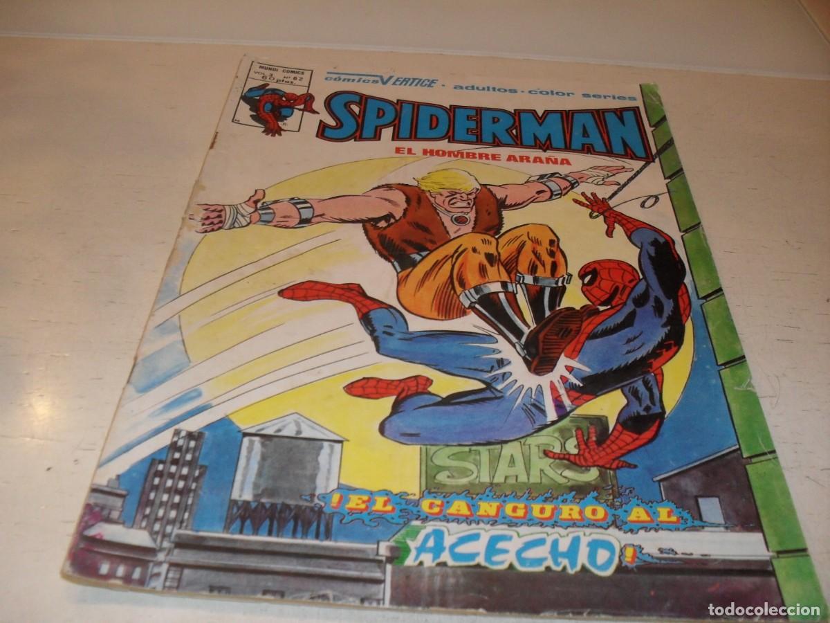 C&oacute;mics: SPIDERMAN N&ordm; 62,VOL 3:EL CANGURO AL ACECHO.VERTICE,1975