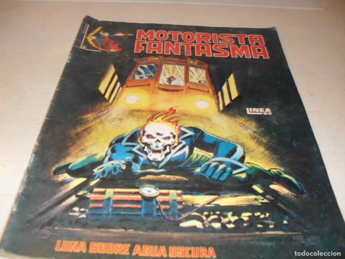 C&oacute;mics: MOTORISTA FANTASMA N&ordm; 2:LUNA SOBRE AGUA OSCURA.SURCO,1983